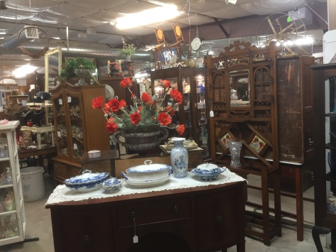 A glimpse inside the Cedar Chest Antique Mall. This place is an antique lovers dream! www.PieLadyLife.com