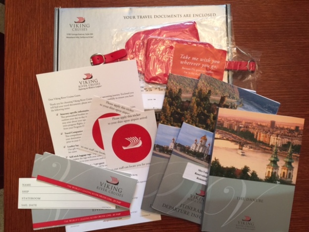 What's in Viking River Cruise travel documents?
