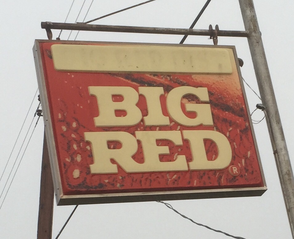 The old Big Red Distribiter building on LaSalle Ave in Waco, Texas