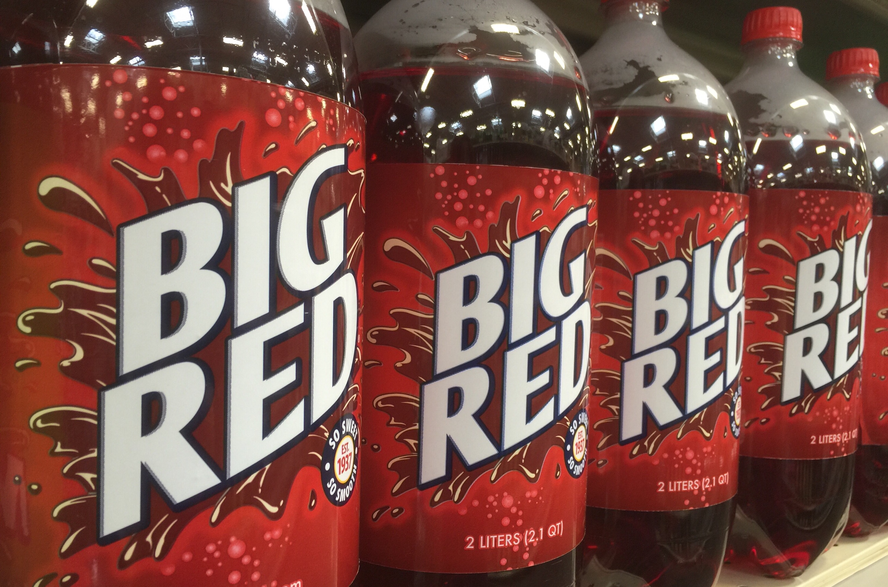 Big Red soda bottled in Waco, Texas