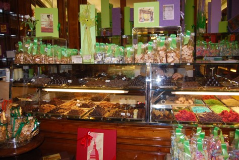 Chocolate shop in Turin, Italy